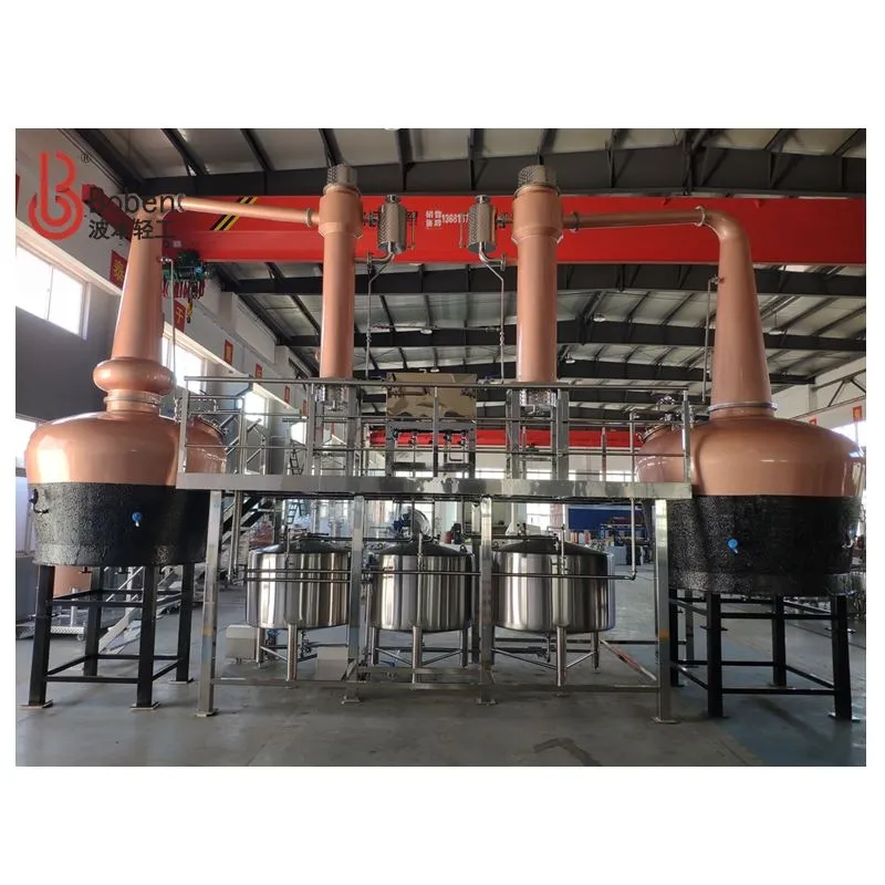 Garnek do whisky o pojemności 3500L i 2500L