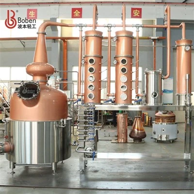 1000L miedziany destylator hybrydowy